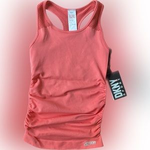 DKNY SPORT~~Women’s Sport Ruched Seamless~~Tank~~Size XS~~NWT~~